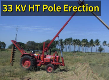 pole erection